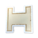H SHAPED STRETCHED CANVAS 100% COTTON 3/4" THICKNESS 50X50CM