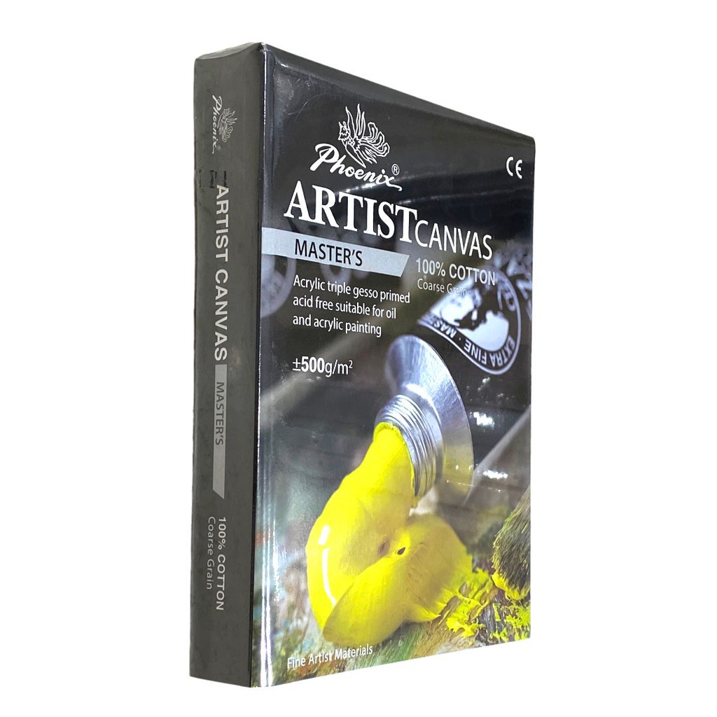 STRETCHED CANVAS 100% COTTON 1.5" THICKNESS, STAPLE ON THE BACK 24X36IN