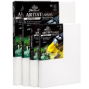 STRETCHED CANVAS 100% COTTON 1.5" THICKNESS, STAPLE ON THE BACK 30X40IN