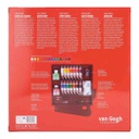 الوان اكريلك فان جوخ 15 انبوب مع اكسسواراتها وملحقاتها