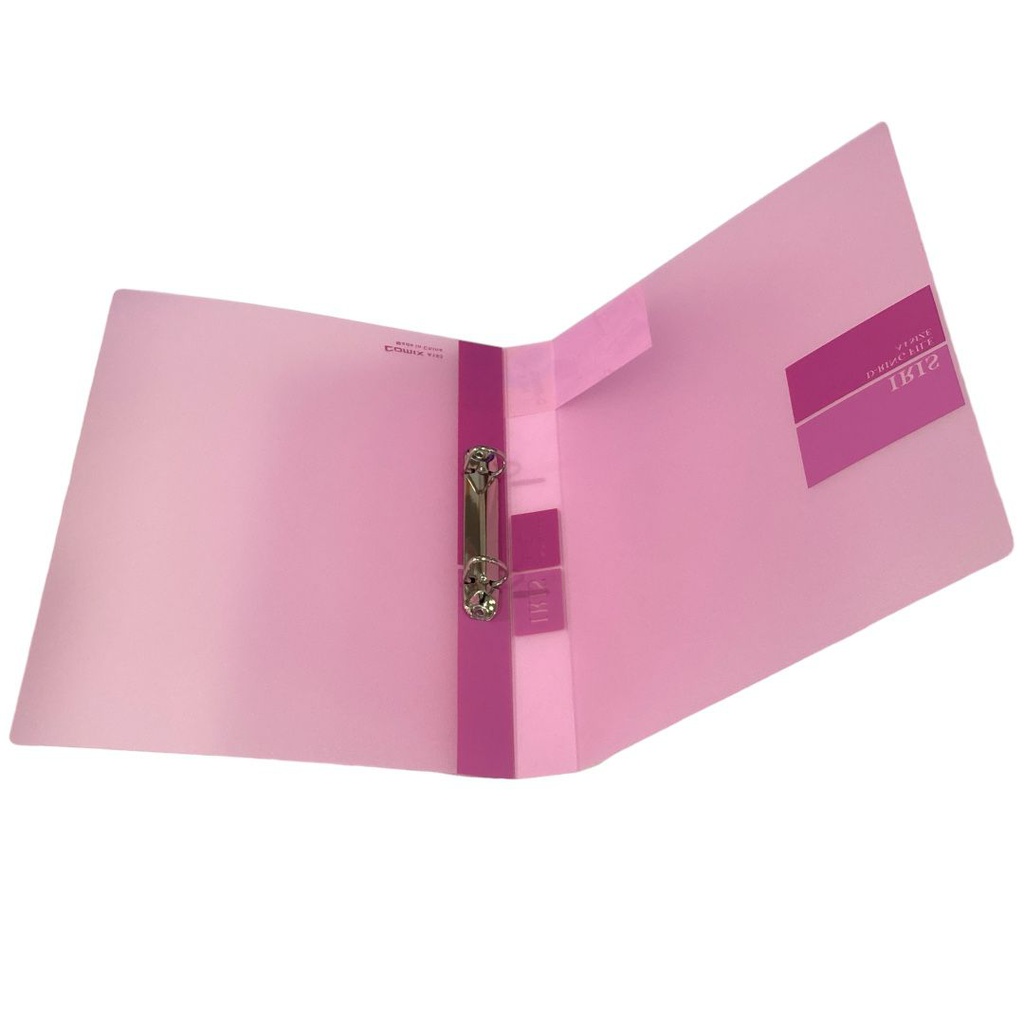 ملف 2 حلقة شفاف كومكس  A4