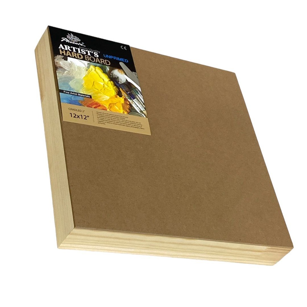 Phoenix un Primed Artist Hard BOARD 2" Thikness