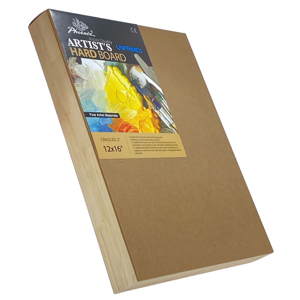 Phoenix un Primed Artist Hard BOARD 2" Thikness