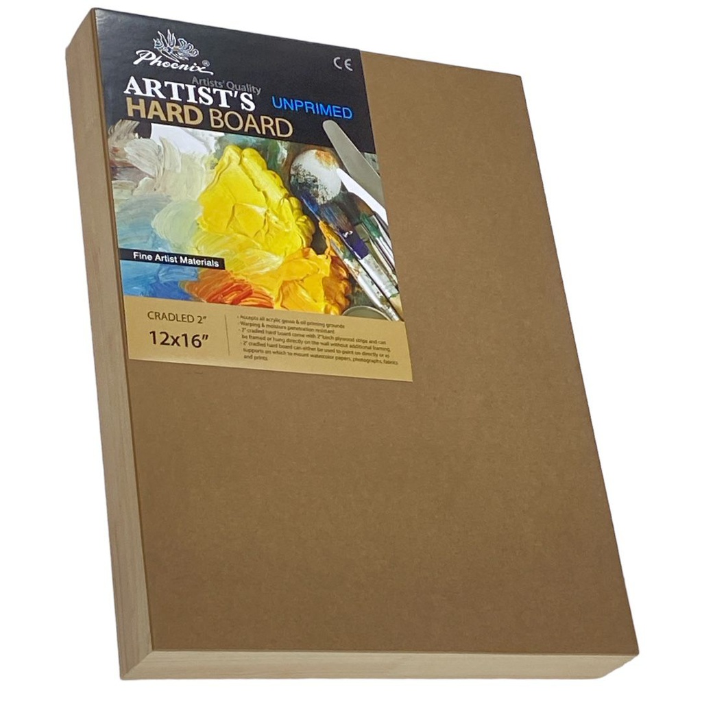 Phoenix un Primed Artist Hard BOARD 2" Thikness