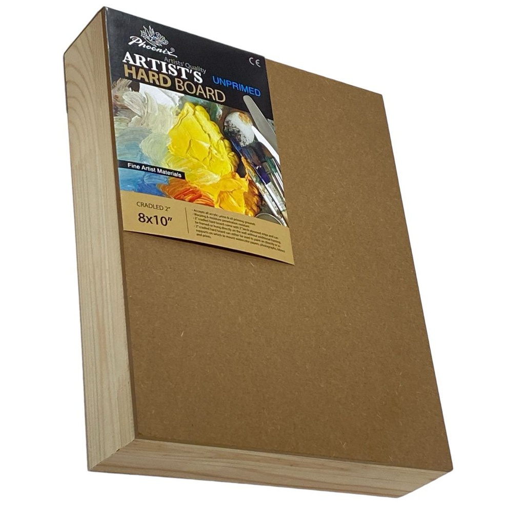 Phoenix un Primed Artist Hard BOARD 2" Thikness