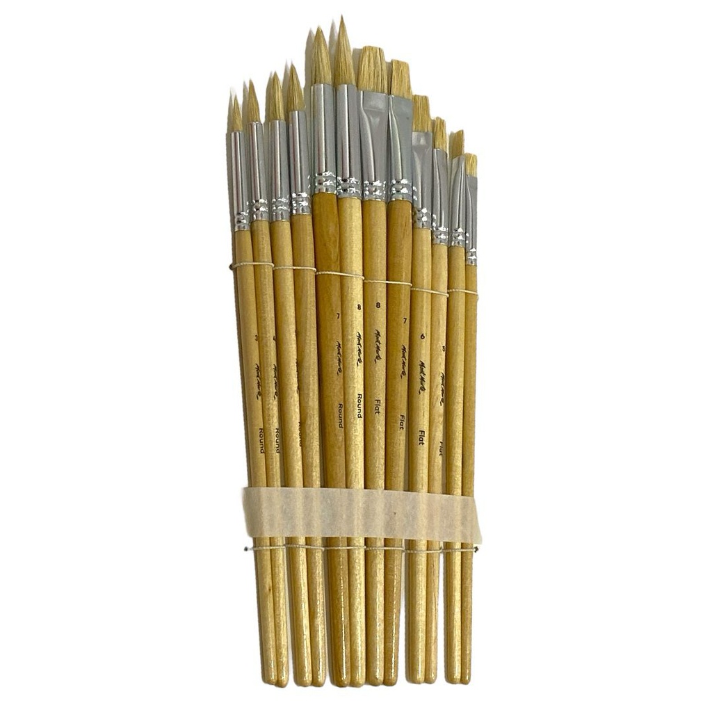 MM Hog Brush Set 12pc