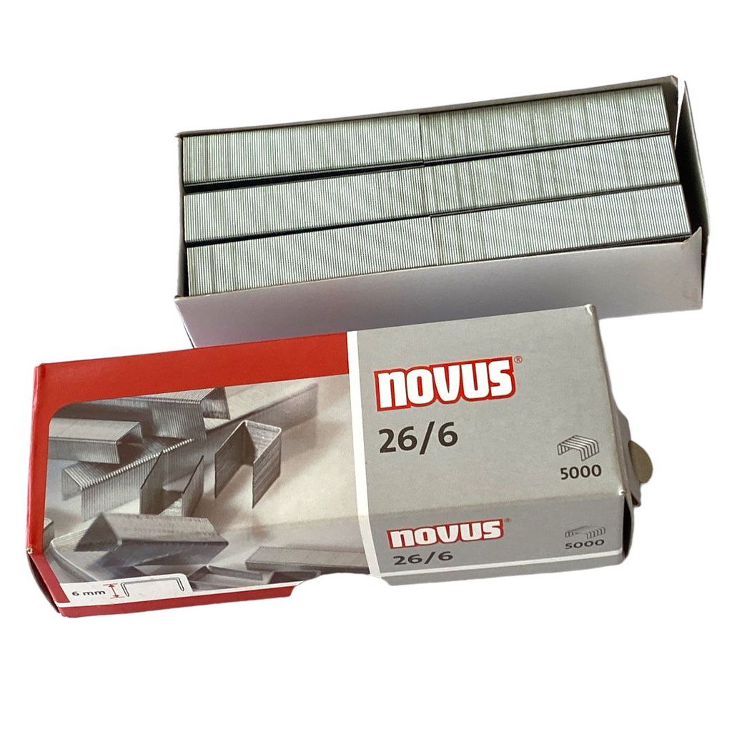 دبابيس دباسة نوفس 5000 دبوس 26/6 NOVUS