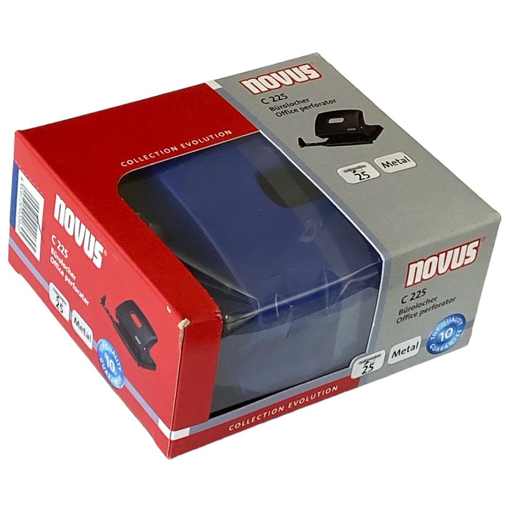 خرامة نوفس 25 ورقة C225 ازرق NOVUS