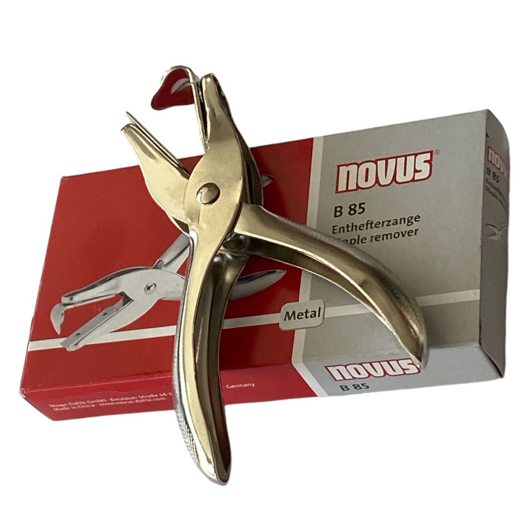 خلاعة دبابيس يدوية نوفس فضي NOVUS B85