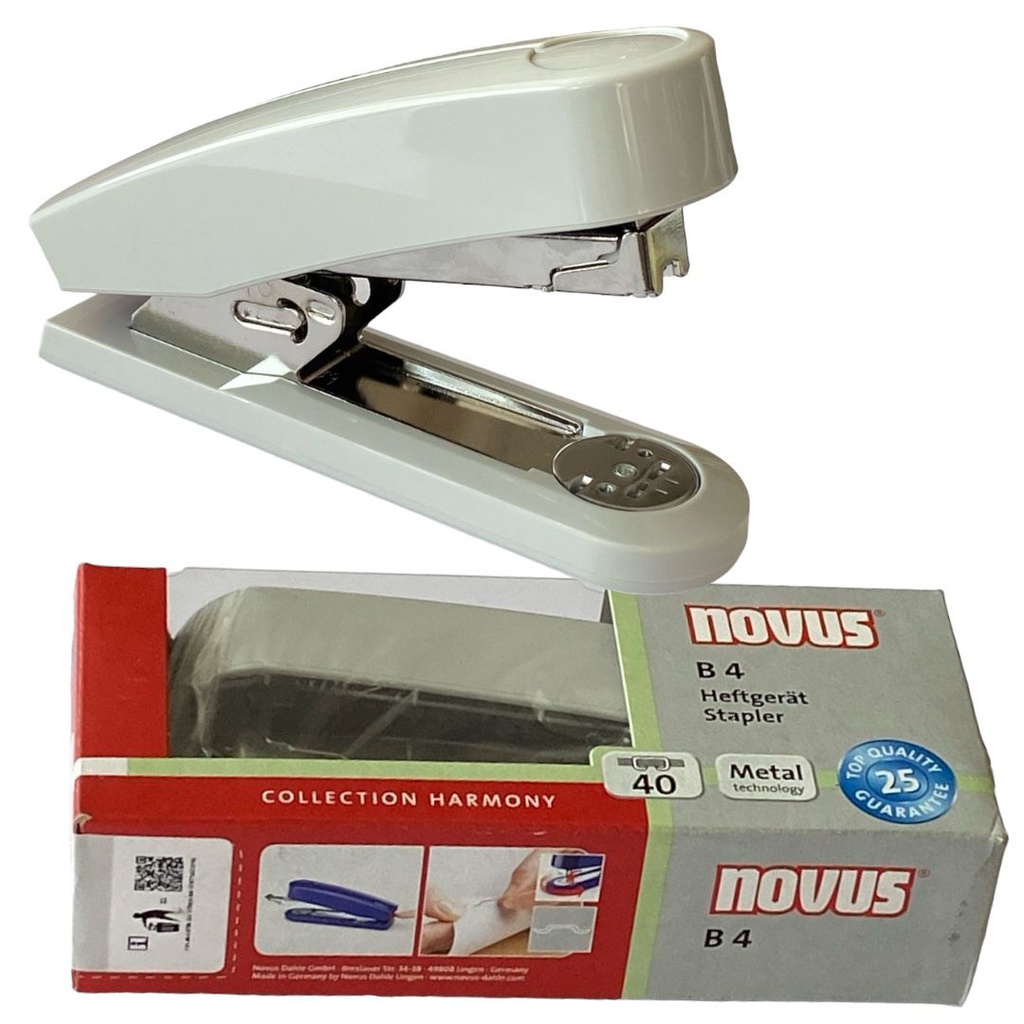 دباسة نوفس رمادي 40 ورقة NOVUS B4