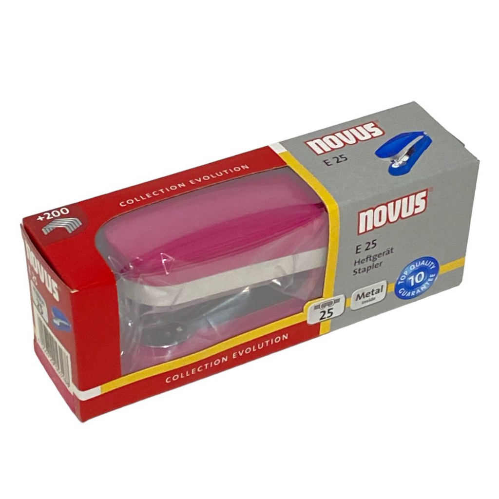 دباسة نوفس وردي 25 ورقة NOVUS E25