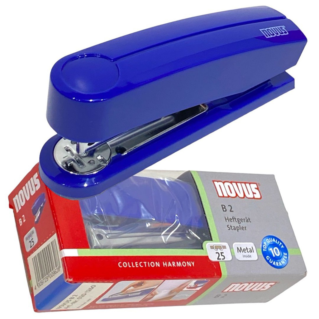 دباسة نوفس ازرق 25 ورقة NOVUS B2