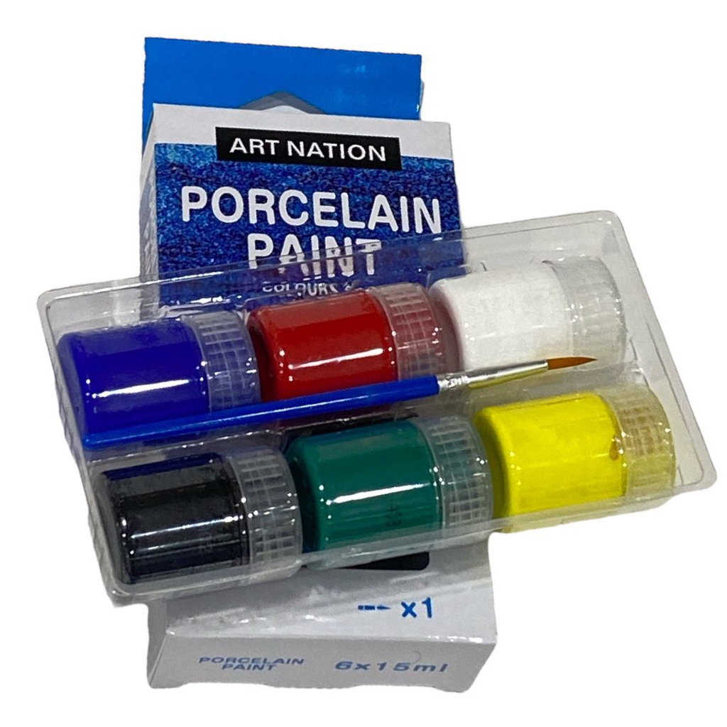 الوان سرميك سائل 6حبه