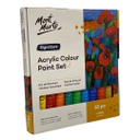 MONT-MARTE Acrylic Colour Paint Set 18pc x 36ml