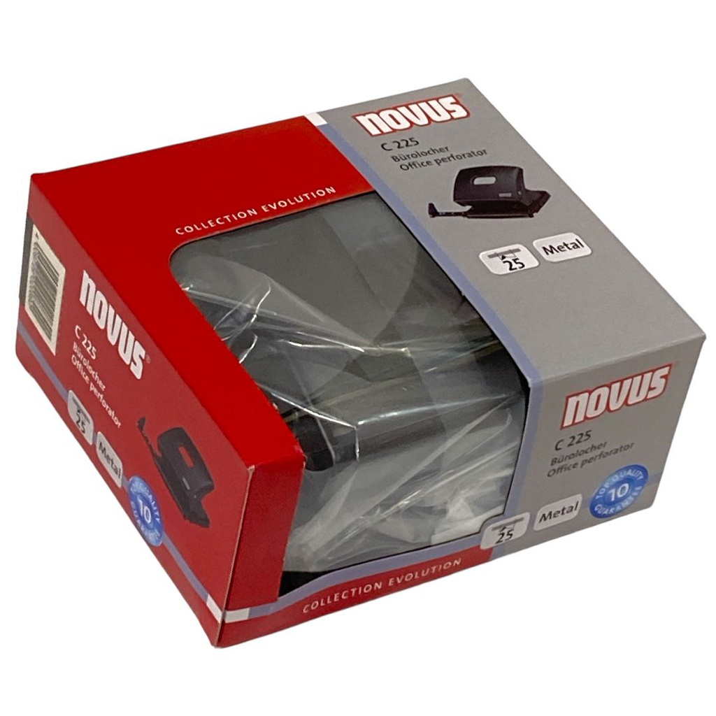 خرامة نوفس 25 ورقة C225 اسود NOVUS