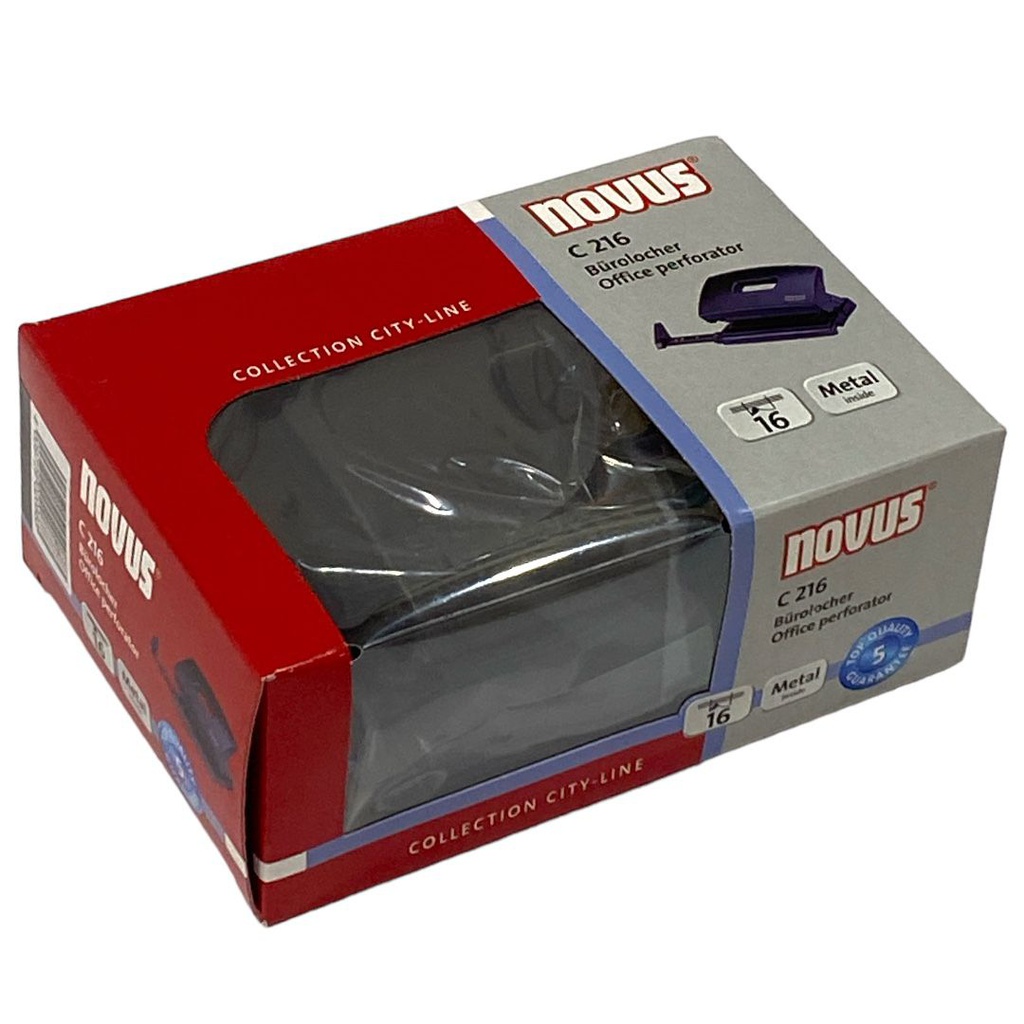 خرامة نوفس 16 ورقة C216 اسود NOVUS