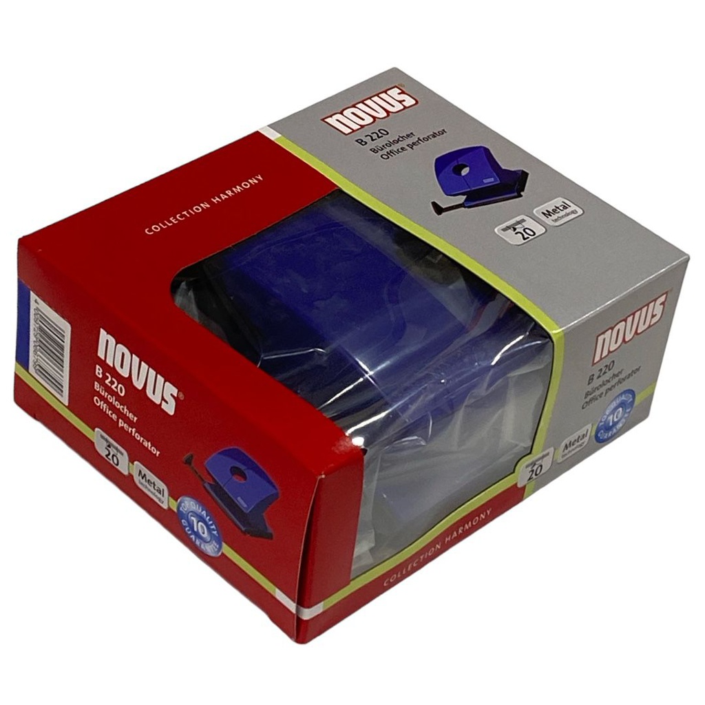 خرامة نوفس 20 ورقة B220 ازرق NOVUS