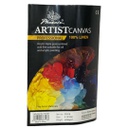 كانفس رول قماش من فونيكس متوسط الملمس 100% كتان 450 جرام طول 10 متر عرض 2.1 متر