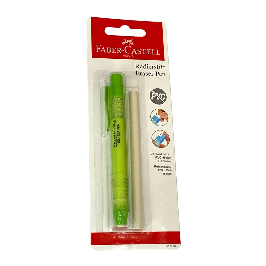 قلم ممحاة بليستر كارد من فابر كاستل،