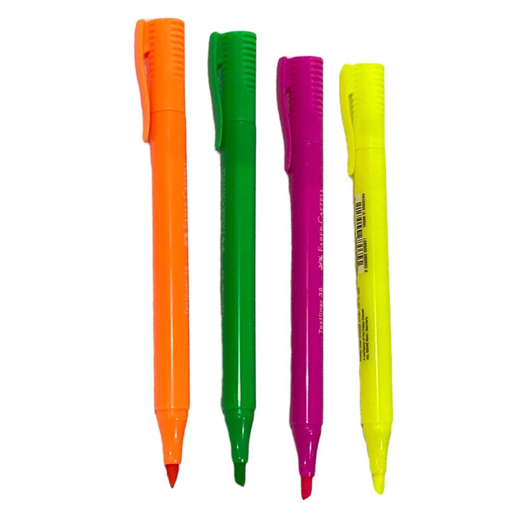 قلم توضيح 4 لون فسفوري فبركاستيل