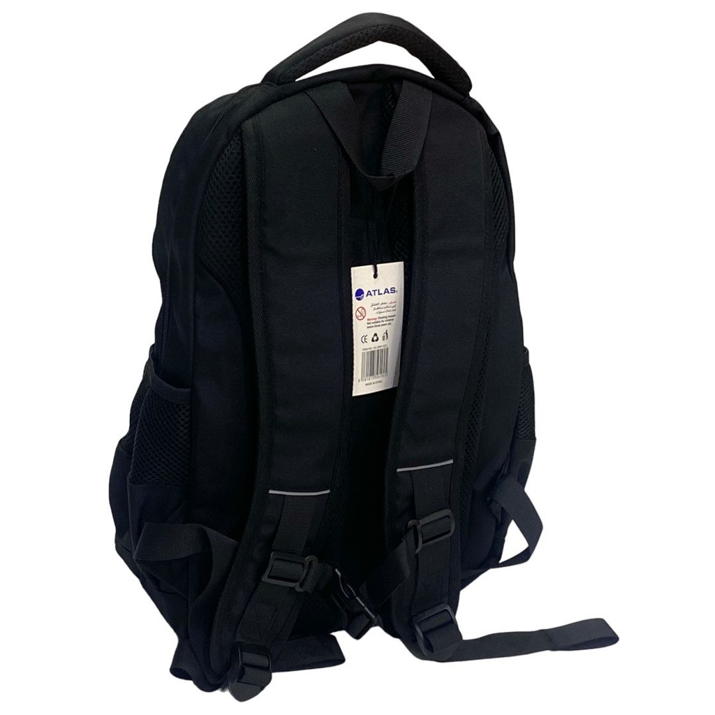 Back Pack 16" BLACK/RED