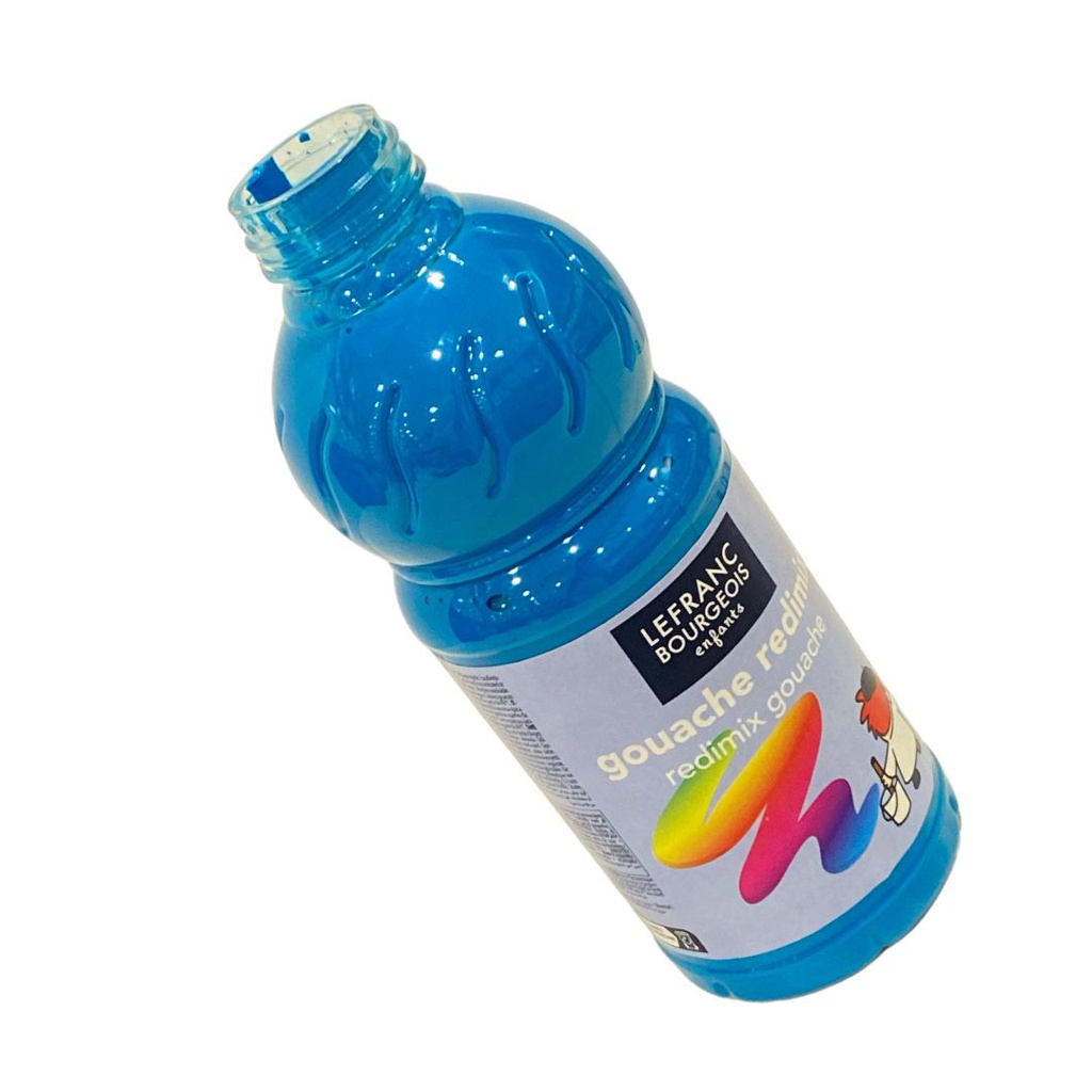 الوان جواش لون مشرق متعددة الاستخدامات  500مل من ليفرانس آند بورجوا   BLUE