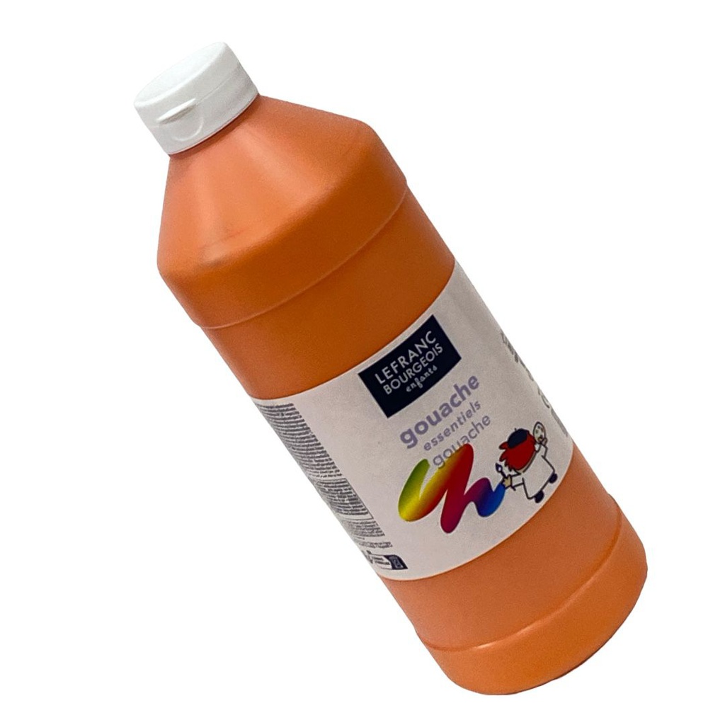 الوان جواش تعليمي 1لتر من ليفرانس آند بورجوا  ORANGE