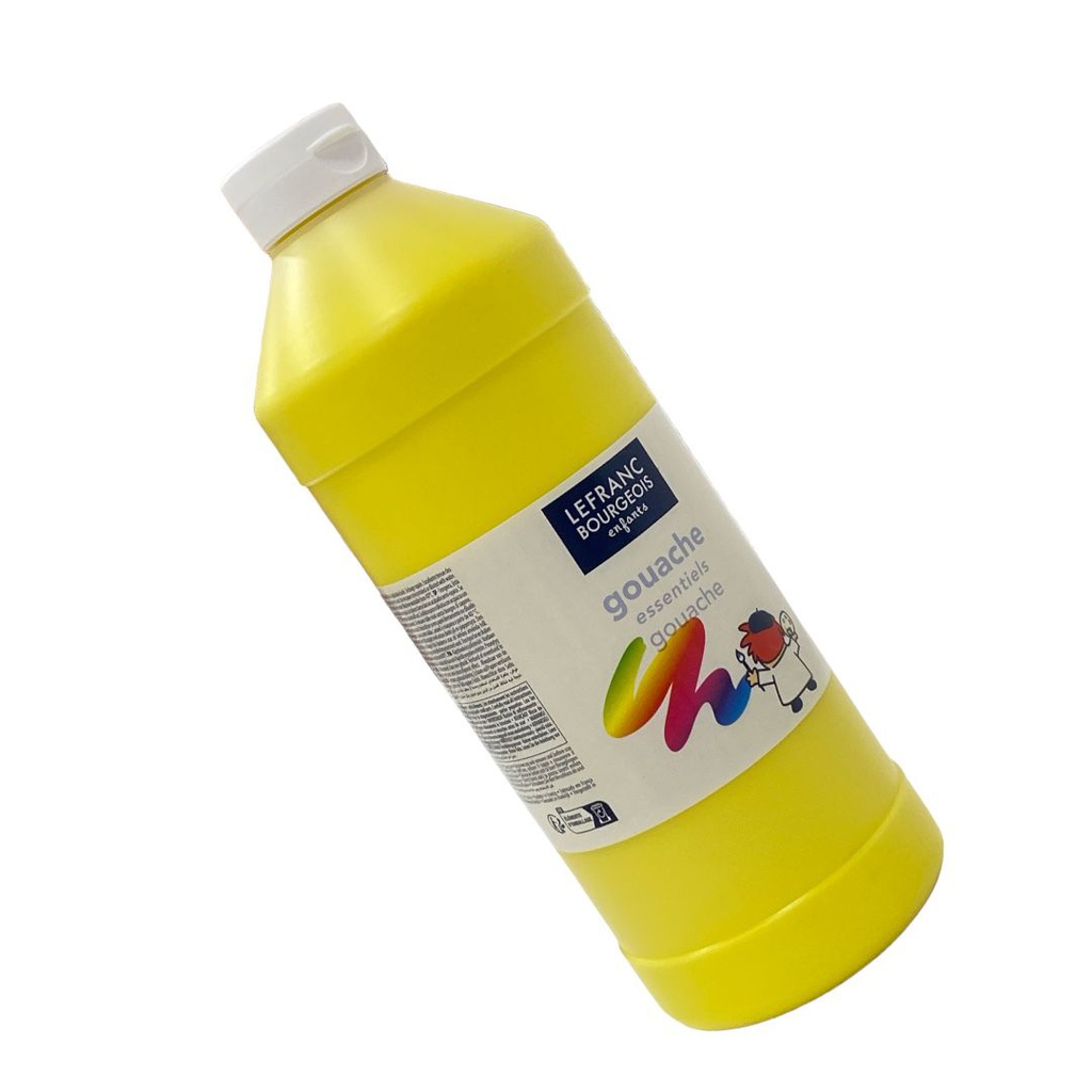 الوان جواش تعليمي 1لتر من ليفرانس آند بورجوا YELLOW