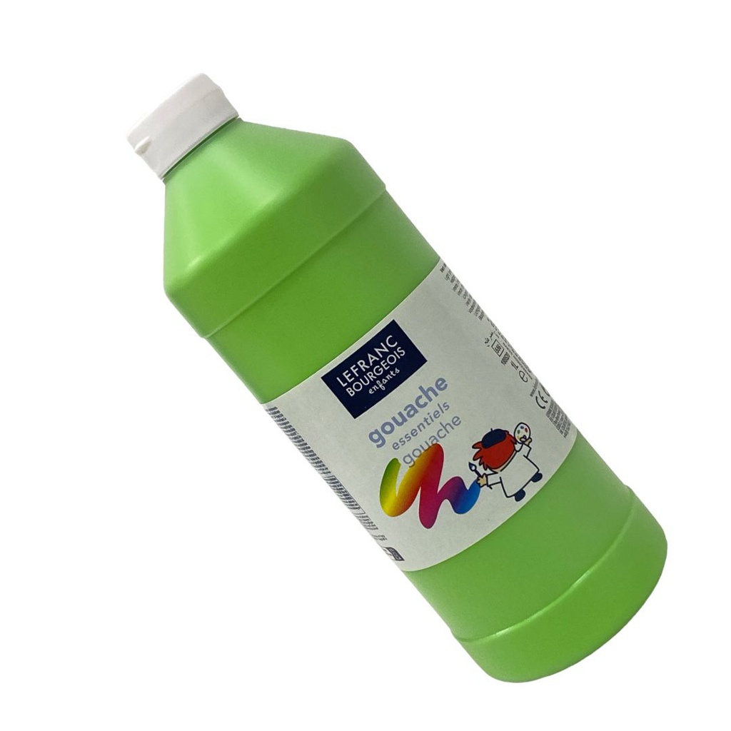 الوان جواش تعليمي 1لتر من ليفرانس آند بورجوا  LIGHT GREEN