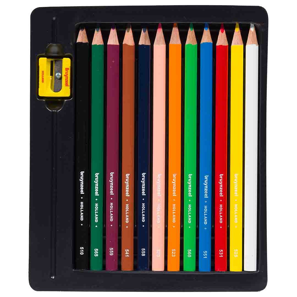 Bruynzeel Colour Pencil TRIPLE SET 12