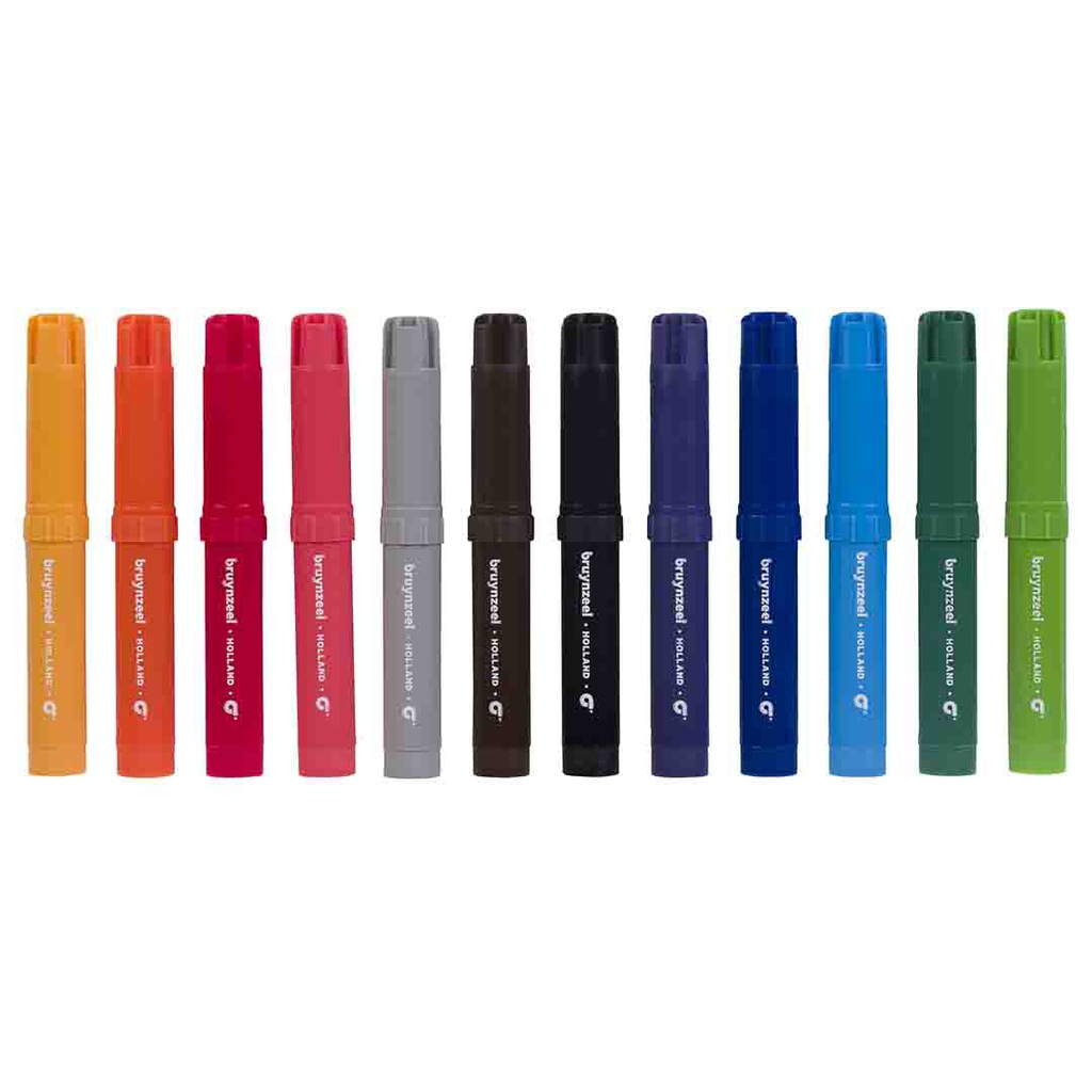 Bruynzeel FELT TIPS BIG POINT SET 12