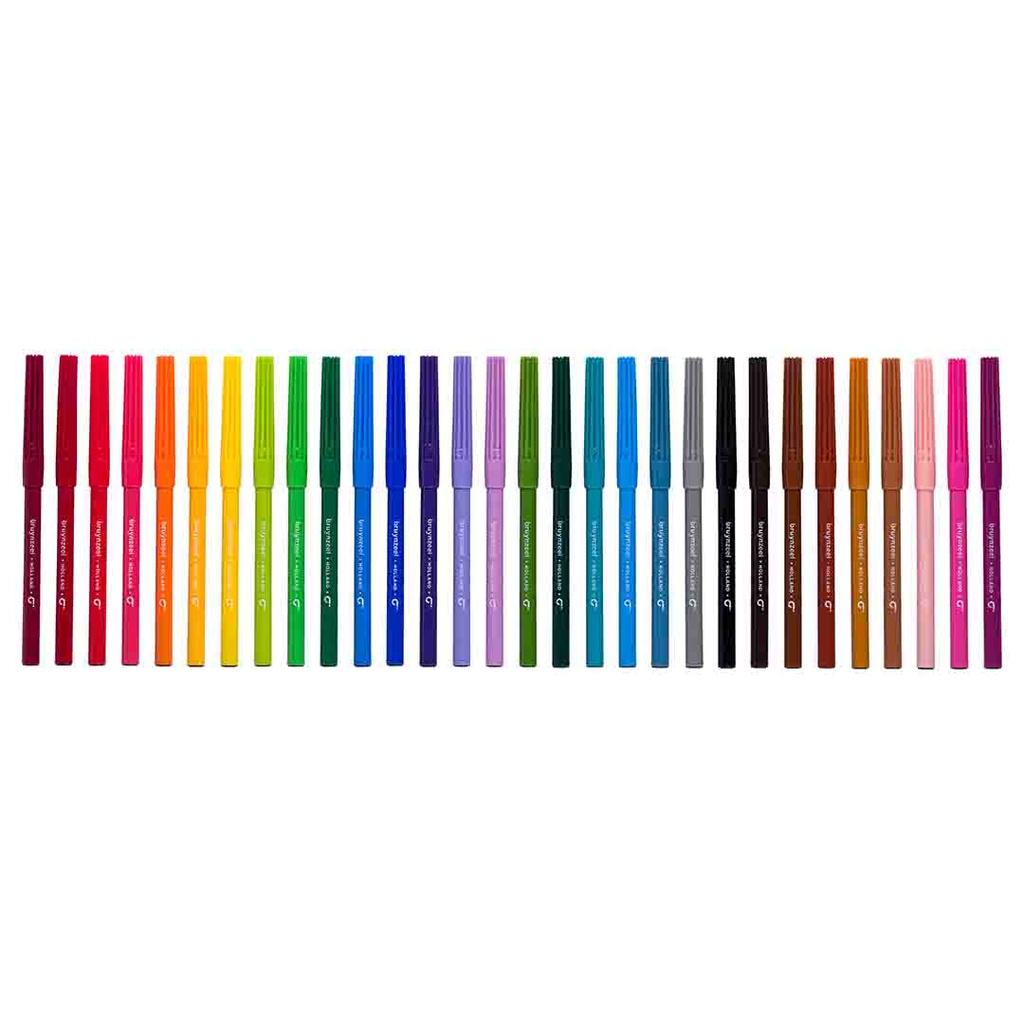 Bruynzeel KIDS FELT TIPS SET 30