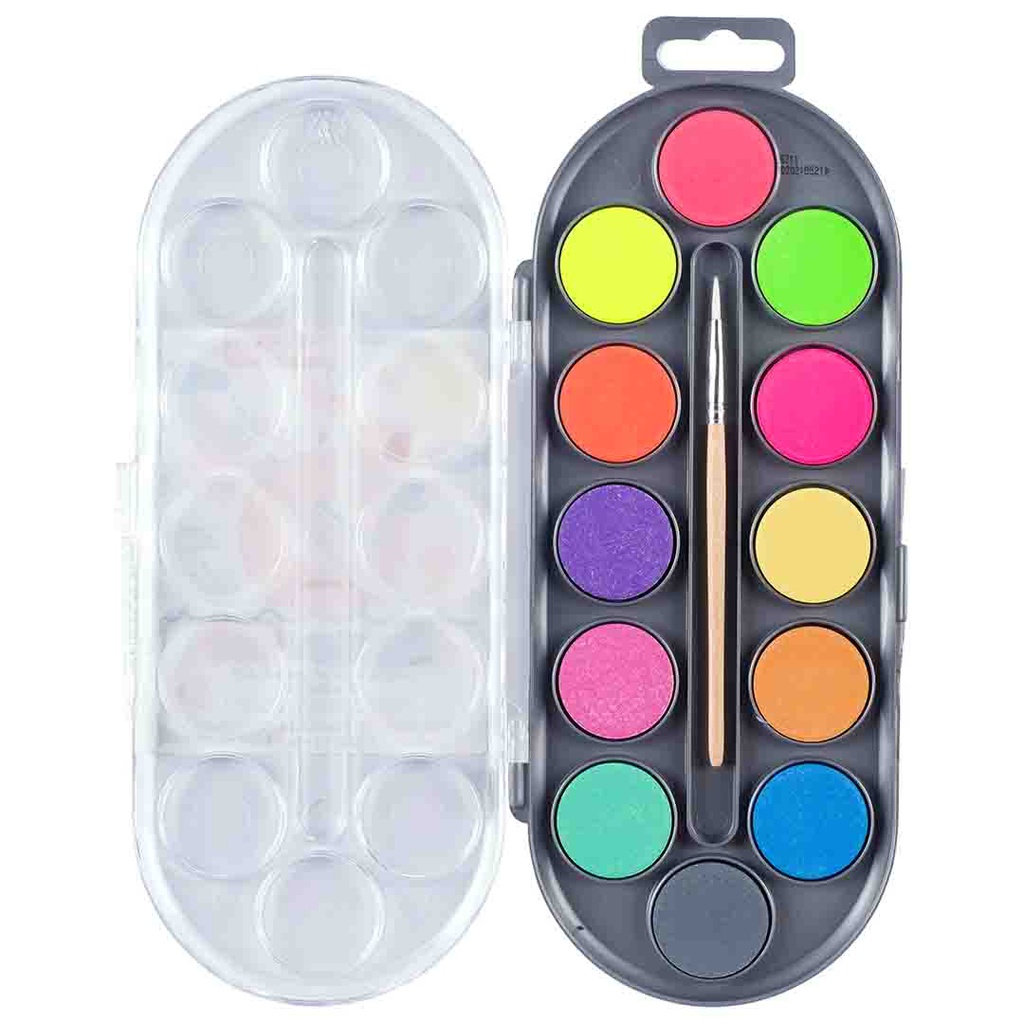 Bruynzeel Water Colour PAINT NEON METAL.12