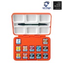 الوان مائية من فان جوخ اقراص 12 قرص مع قلم للتلوين