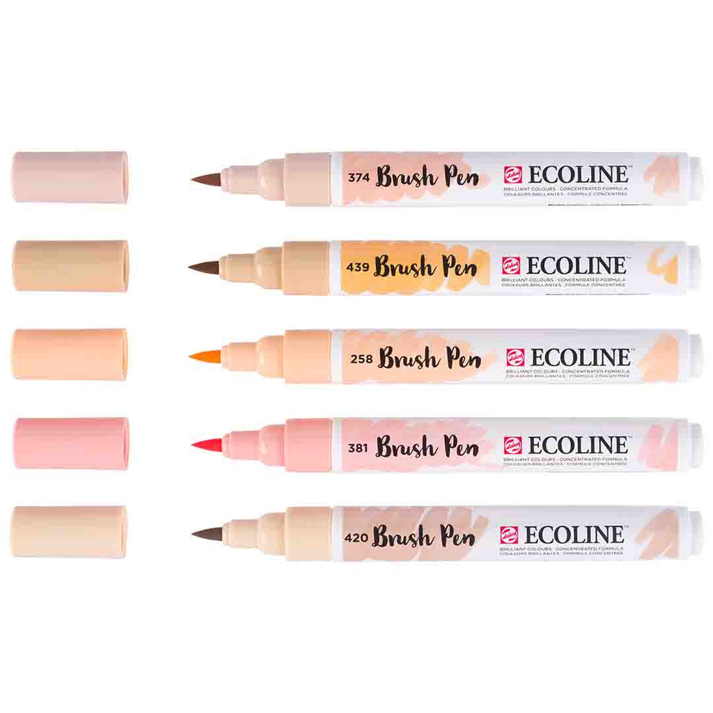 ECOLINE BRUSHPEN X5 PORTRT.CB