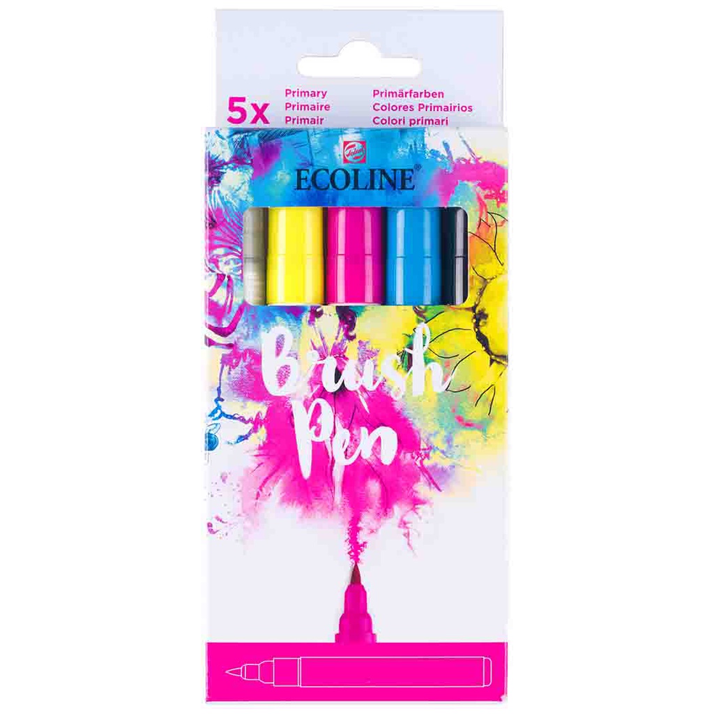 ECOLINE BRUSHPEN X5 PRIMARY CB