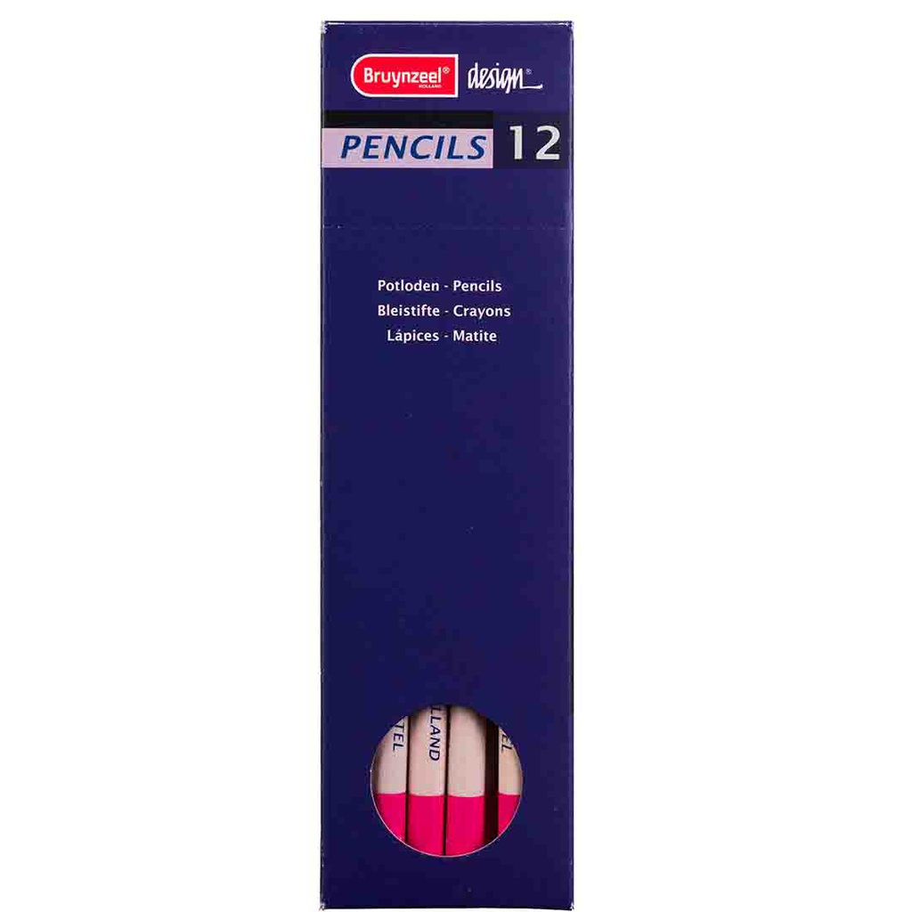 DESIGN Pastel  Pencil DARK PINK