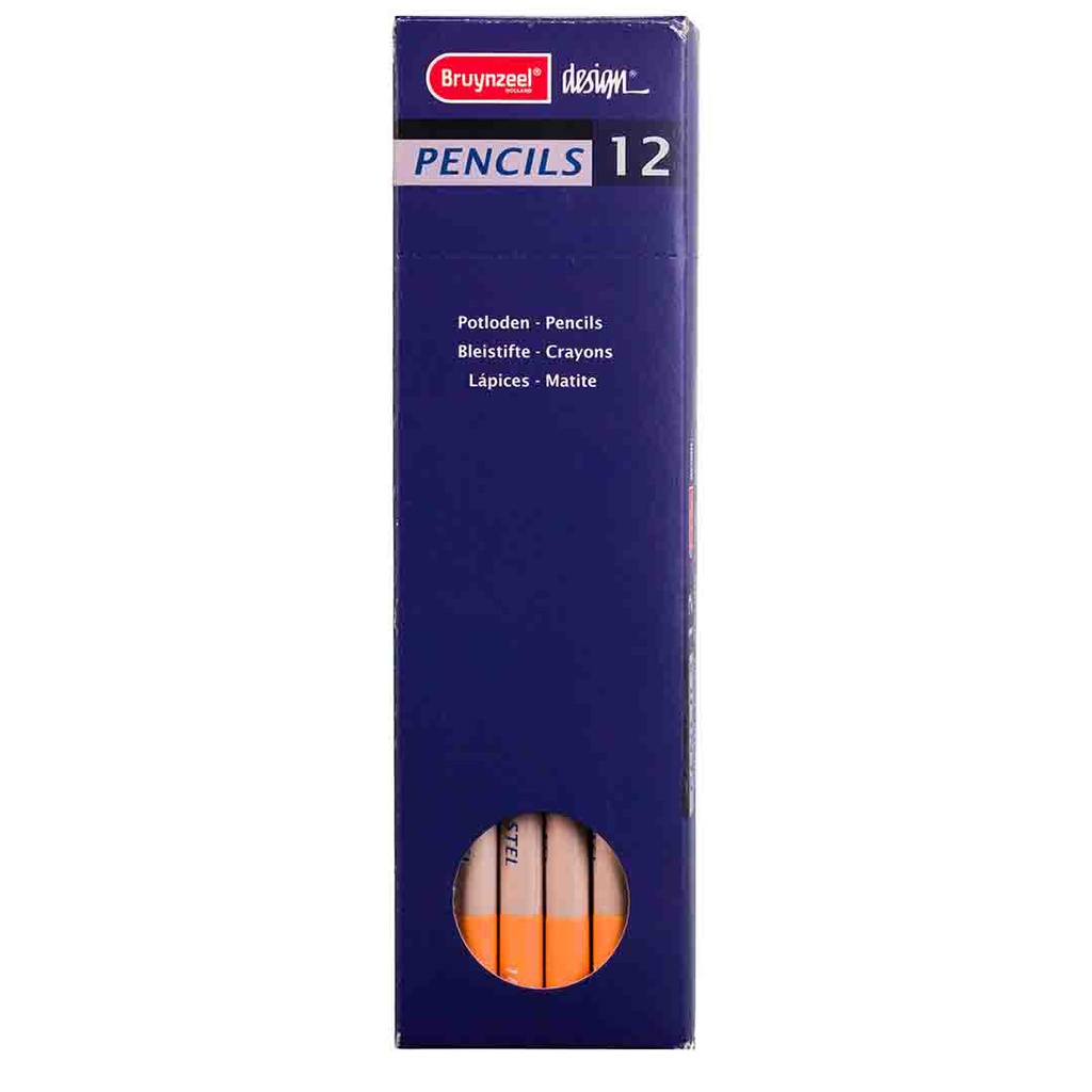 DESIGN Pastel  Pencil MID ORANGE