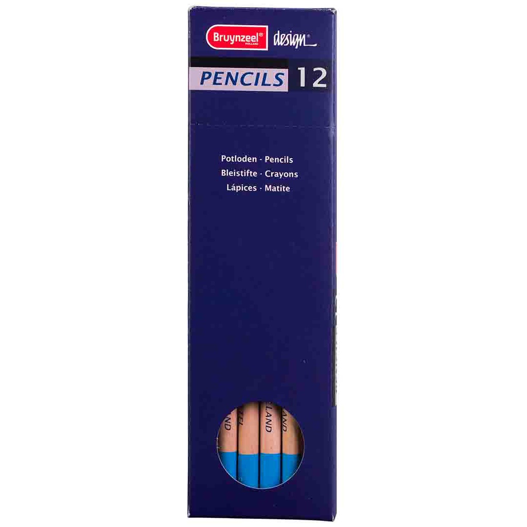 DESIGN Pastel  Pencil TURQ.BLUE