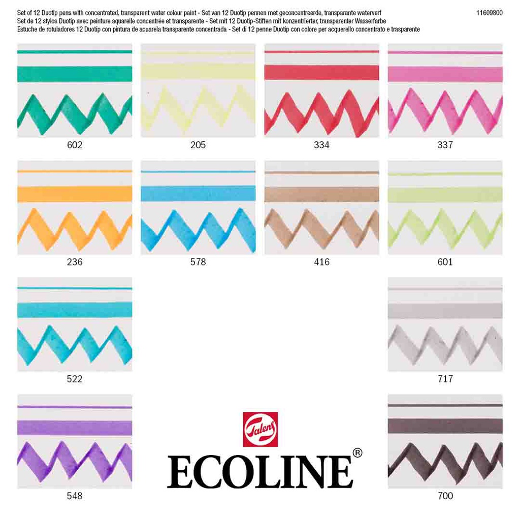 ECOLINE DUO TIP BASIC SET 12