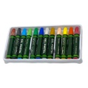 الوان باستيل زيتية سداسية الشكل قابلة للغسل 12 لون روكو ROCO