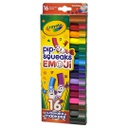 طوابع رموز تعبيرية قابلة للغسل 16 قطعة من كرايولا