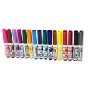 طوابع رموز تعبيرية قابلة للغسل 16 قطعة من كرايولا