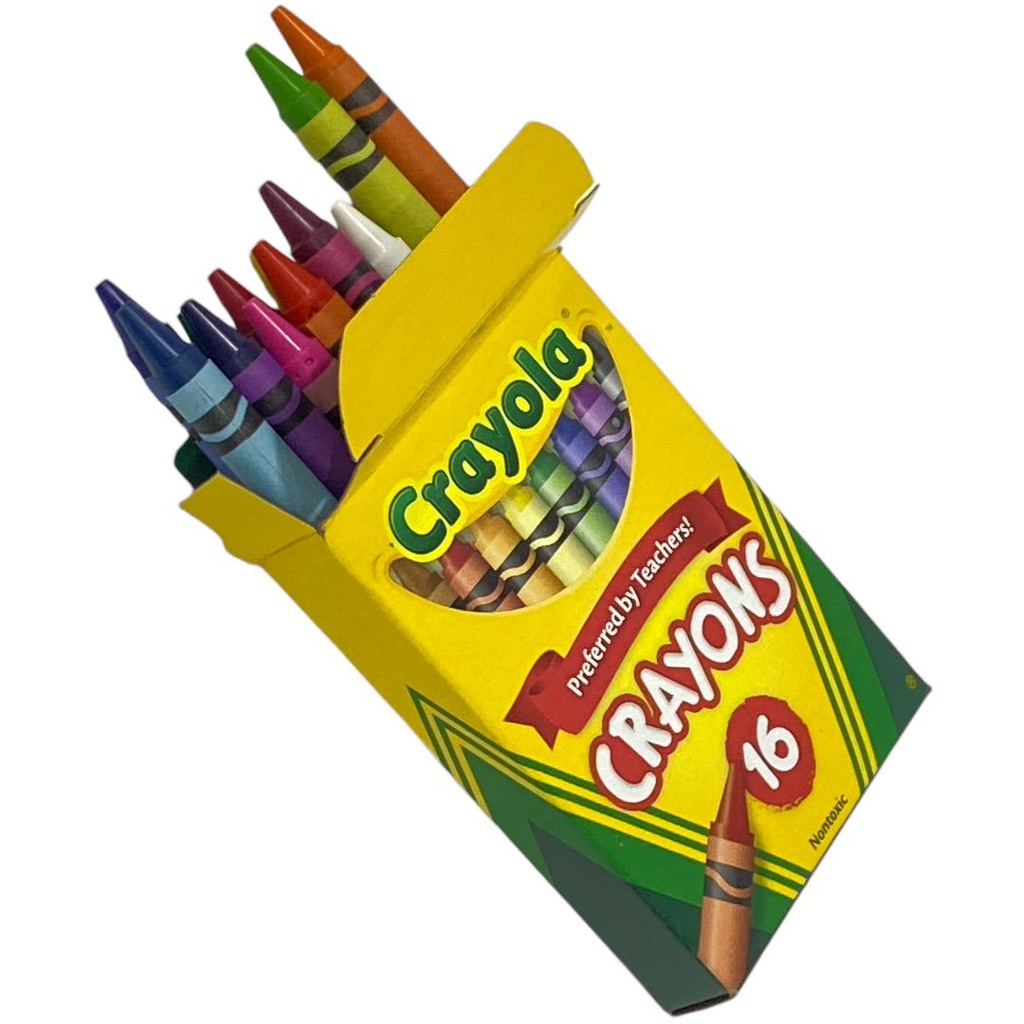 الوان شمعية 16 لون من كرايولا