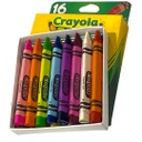 الوان شمعية مثلثة 16 لون من كرايولا