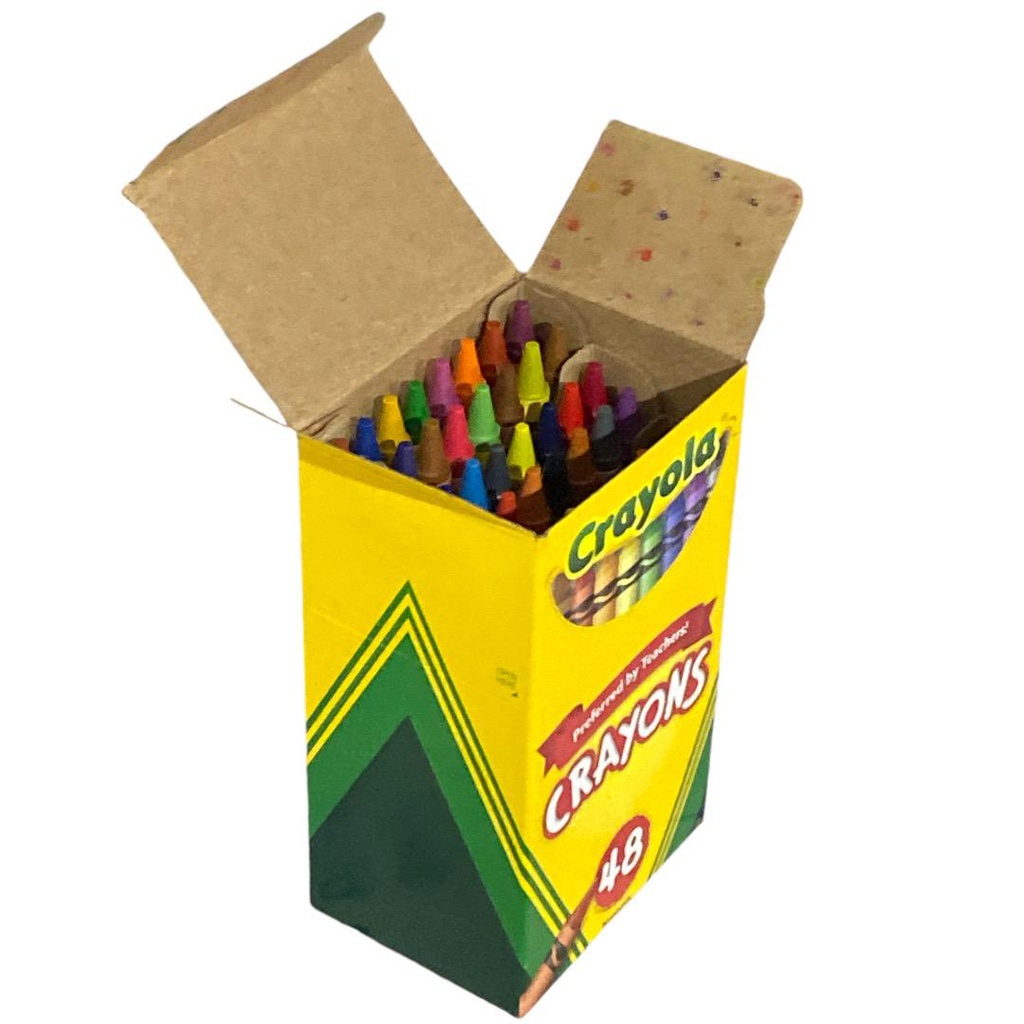 الوان شمعية 48 لون من كرايولا