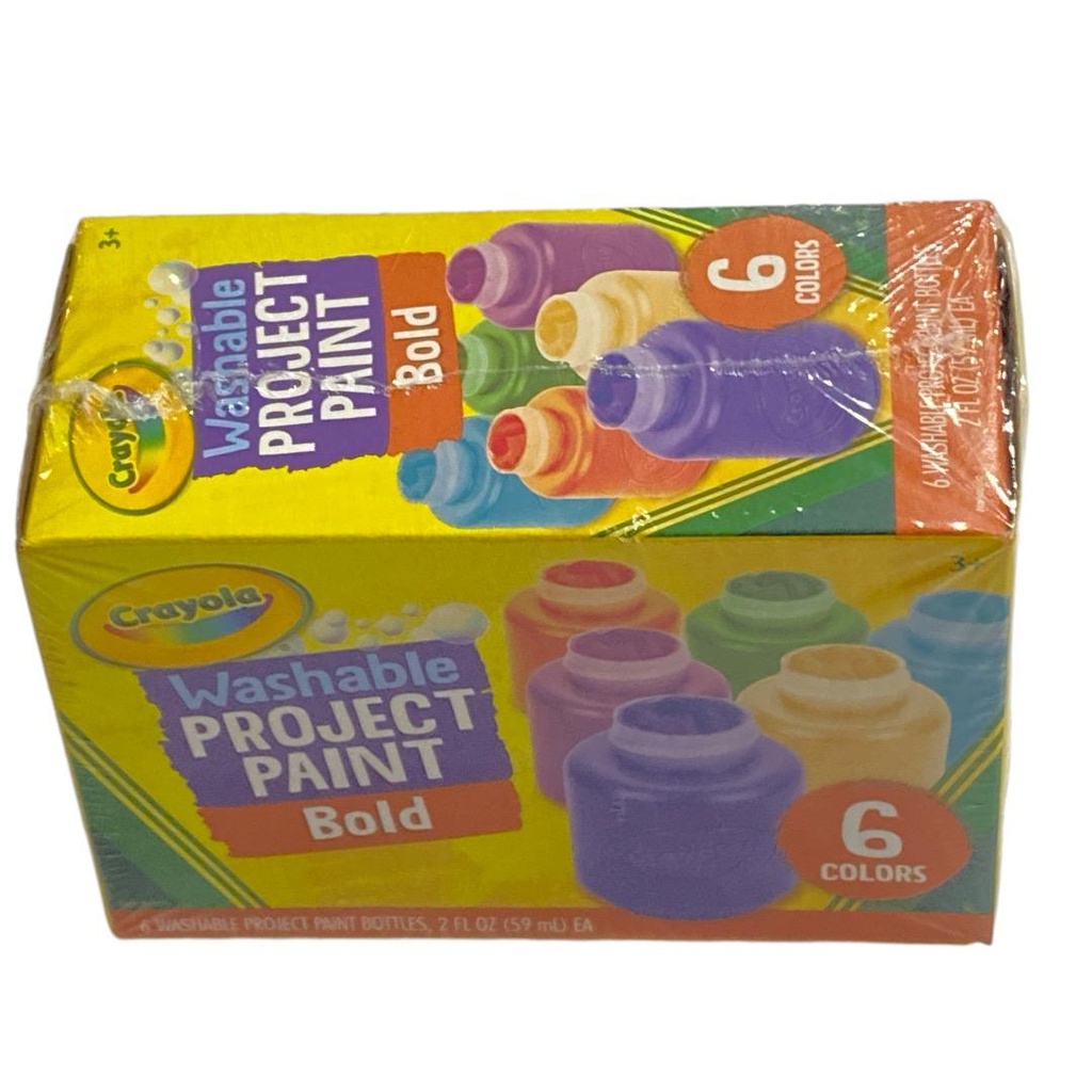 الوان قابلة للغسل من كرايولا 6 لون * 59 مل