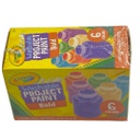 الوان قابلة للغسل من كرايولا 6 لون * 59 مل