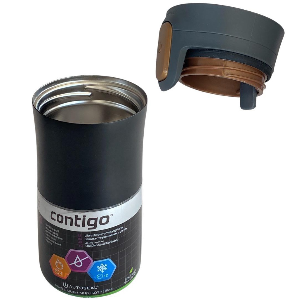 كونتيجو كوب ستانلس 300 مل اسود Contigo