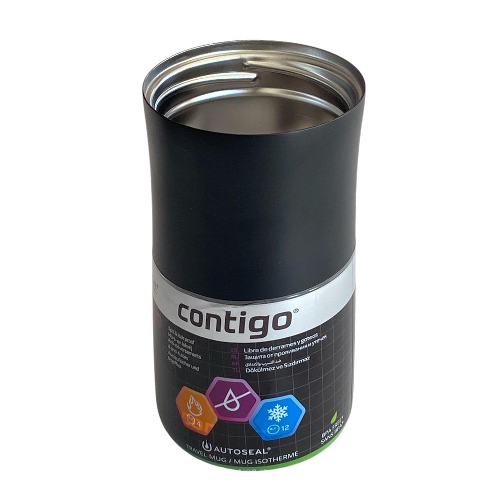 كونتيجو كوب ستانلس 300 مل اسود Contigo